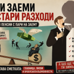 Заявката на финансовият министър на ПБ е, че ще теглят нови заеми за да се плащат заплати и пенсии.
